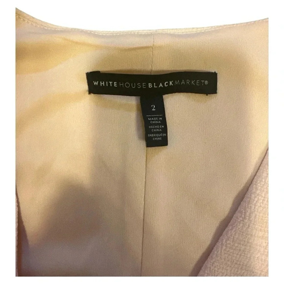 White House Black Market Pink Knit Sheath Dress Size 2 - Picture 7 of 10